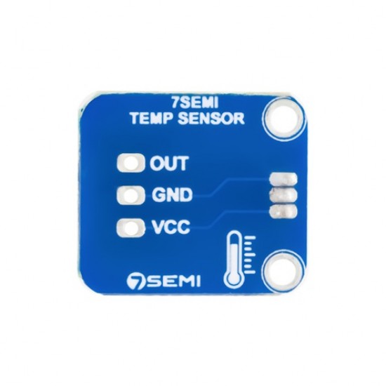7Semi DS18B20+ 1-Wire Digital Temperature Sensor Breakout (MPN: ES-12210)