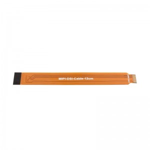 Waveshare DSI 12cm FPC Flexible Cable, Type A, Straight FPC cable 15pin to 22pin