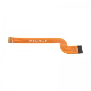 Waveshare DSI 12cm FPC Flexible Cable, Type B, FPC cable with bends 15pin to 22pin