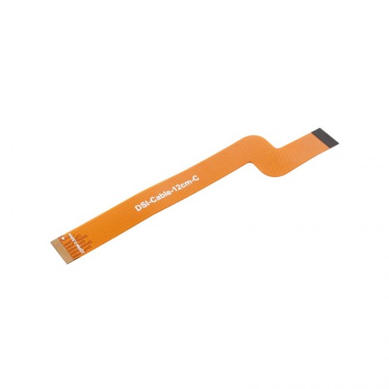 Waveshare DSI 12cm FPC Flexible Cable, Type C, FPC cable with bends dual-plug 22pin Waveshare DSI 12cm FPC Flexible Cable, Type C, FPC cable with bends dual-plug 22pin