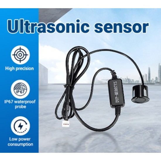 DYP-ME007YS-TX V2.0 Waterproof Ultrasonic Distance Sensor Module with UART Auto Output (28cm–450cm, IP67)