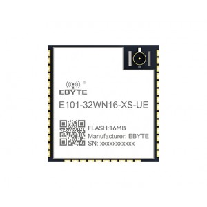 Ebyte E101-32WN16-XS-UE ESP32-D0WD-V3 2.4GHz Dual-mode Wi-Fi & Bluetooth Module - 400 Meter Communication Distance