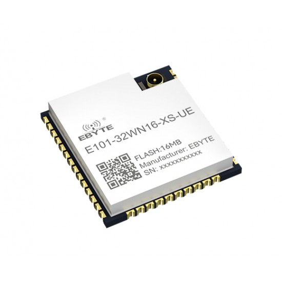 Ebyte E101-32WN16-XS-UE ESP32-D0WD-V3 2.4GHz Dual-mode Wi-Fi & Bluetooth Module - 400 Meter Communication Distance Ebyte E101-32WN16-XS-UE ESP32-D0WD-V3 2.4GHz Dual-mode Wi-Fi & Bluetooth Module - 400 Meter Communication Distance