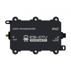 EBYTE E91-DTU(400SL37) Industrial LoRa RS485 Wireless DTU – 433MHz, 37dBm, IP67 Waterproof, 25KM Range, M12 Interface
