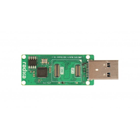 Radxa USB 3.0 eMMC/UFS Module Reader - USB Type A Interface (RA019-E1U1)