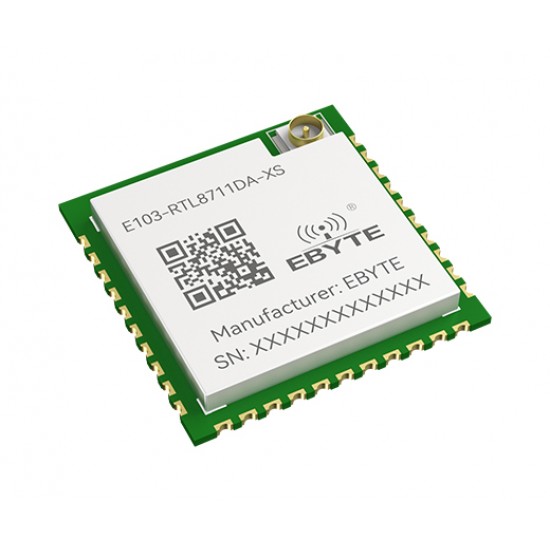 Ebyte E103-RTL8711DA-XS RTL8711DAF 2.4G & 5.8GHz Dual-Band Wi-Fi & BLE 5.0 Module