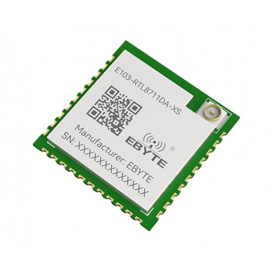 Ebyte E103-RTL8711DA-XS RTL8711DAF 2.4G & 5.8GHz Dual-Band Wi-Fi & BLE 5.0 Module