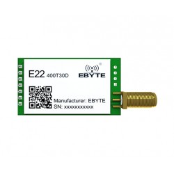EBYTE E22-400T30D 433MHz SX1268  30dBm LoRa Wireless Transceiver Module - UART Interface - 8km Communication Range