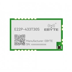 Ebyte E22P-433T30S 433MHz 30dBm LoRa Wireless Transceiver Module - 10KM Communication Range - IPEX-1 Antenna Interface