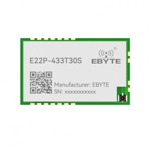 Ebyte E22P-433T30S 433MHz 30dBm LoRa Wireless Transceiver Module - 10KM Communication Range - IPEX-1 Antenna Interface