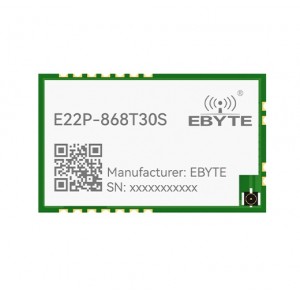 Ebyte E22P-868T30S 30dBm 868MHz LoRa Wireless Transceiver Module - 10km Communication Range IPEX-1 Antenna