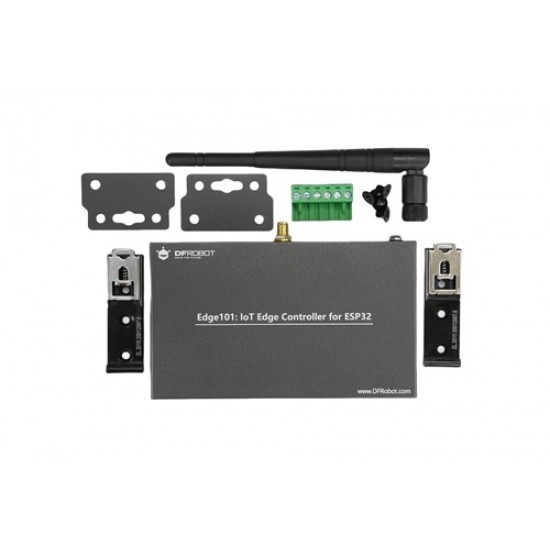 DF ROBOT Edge101 Industrial ESP32 IoT Programmable Controller (RS485, CAN, Ethernet) 16MB Flash (MPN: DFR0886)