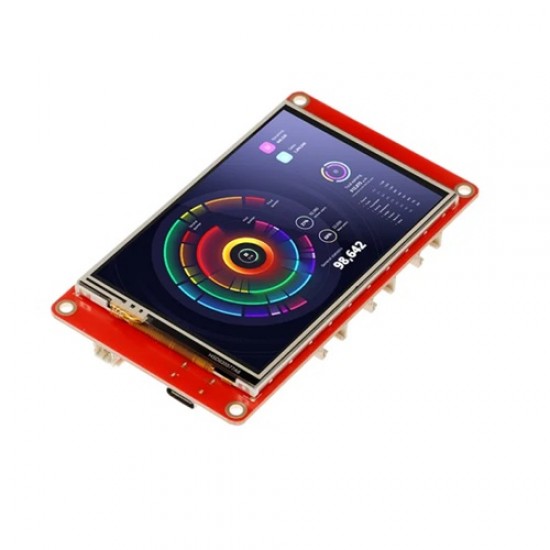 ELECROW CrowPanel 3.5inch HMI ESP32 Display 480x320 SPI TFT LCD Touch Screen Compatible with Arduino/LVGL/ PlatformIO/Micropython-Without Acrylic Case [MPN: DIS05035H-1]