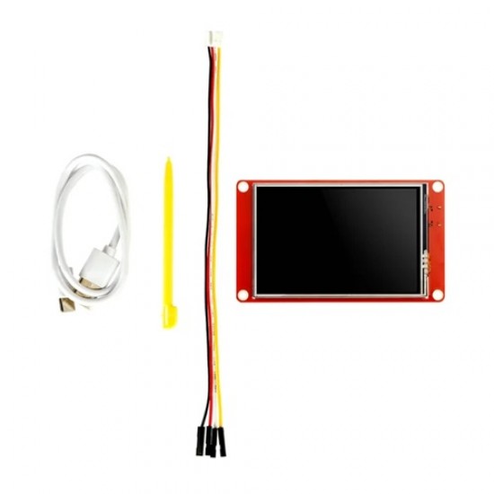 ELECROW CrowPanel 3.5inch HMI ESP32 Display 480x320 SPI TFT LCD Touch Screen Compatible with Arduino/LVGL/ PlatformIO/Micropython-Without Acrylic Case [MPN: DIS05035H-1]