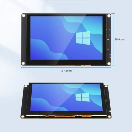 Elecrow 5inch 800×480 Resolution Mini Display for Raspberry Pi Compatible with Jetson Nano, Beaglebone (MPN:DIS05490T)