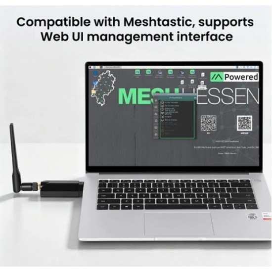 Elecrow Meshstick USB-To-SPI SX1262 TCXO LoRa USB Stick USB Plug-and-Play Meshtastic/LoRa Mesh Node Elecrow Meshstick USB-To-SPI SX1262 TCXO LoRa USB Stick USB Plug-and-Play Meshtastic/LoRa Mesh Node