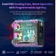 Elecrow PiTower Gen 2 Mini PC Case with 2.8inch IPS Screen | Dual SSD Slot Designed for Raspberry Pi 5 (MPN: MOA01102D)