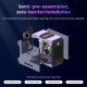 Elecrow PiTower Gen 2 Mini PC Case with 2.8inch IPS Screen | Dual SSD Slot Designed for Raspberry Pi 5 (MPN: MOA01102D)