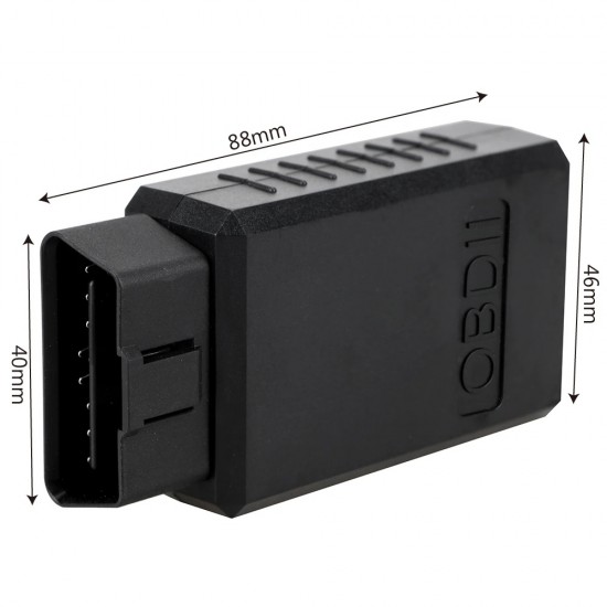 Scanner OBD2 ELM327 Bluetooth - Diagnostic Auto Multimarque Pour IOS/Android, Lecture Codes Et Capteurs