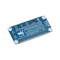 Environment Sensor HAT for Raspberry Pi, I2C Bus Environment Sensor HAT for Raspberry Pi, I2C Bus