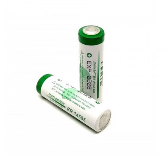 Forte ER14505 AA 3.6V Li-SOCl2 Lithium Thionyl Chloride Battery 2700mAh – High-Capacity Forte ER14505 AA 3.6V Li-SOCl2 Lithium Thionyl Chloride Battery 2700mAh – High-Capacity