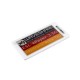 3.5inch Dot Matrix ESL Series E-Paper Display Module With Battery & ABS Case, 384x184 Pixels, Red/Yellow/Black/White Color