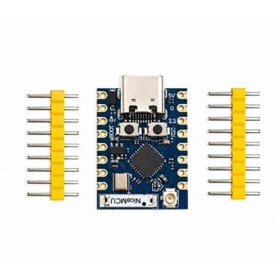 ESP32-C3 Pro Mini Development Board - 2.4GHz Wi-Fi & Bluetooth 5 - Unsoldered Headers ESP32-C3 Pro Mini Development Board - 2.4GHz Wi-Fi & Bluetooth 5 - Unsoldered Headers