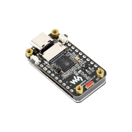 Waveshare ESP32-C5 1.47inch LCD Display Development Board, RISC-V 32-bit Processor, 172×320 Resolution, 262K Color, Supports 2.4GHz / 5GHz Wi-Fi 6 And Bluetooth 5 (LE) - Unsolder Version Waveshare ESP32-C5 1.47inch LCD Display Development Board, RISC-V 32-bit Processor, 172×320 Resolution, 262K Color, Supports 2.4GHz / 5GHz Wi-Fi 6 And Bluetooth 5 (LE) - Unsolder Version
