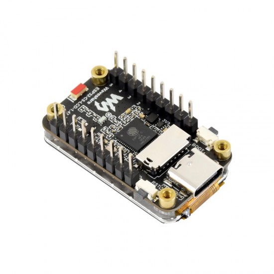 Waveshare ESP32-C5 1.47inch LCD Display Development Board, RISC-V 32-bit Processor, 172×320 Resolution, 262K Color, Supports 2.4GHz / 5GHz Wi-Fi 6 And Bluetooth 5 (LE) - Solder Version Waveshare ESP32-C5 1.47inch LCD Display Development Board, RISC-V 32-bit Processor, 172×320 Resolution, 262K Color, Supports 2.4GHz / 5GHz Wi-Fi 6 And Bluetooth 5 (LE) - Solder Version