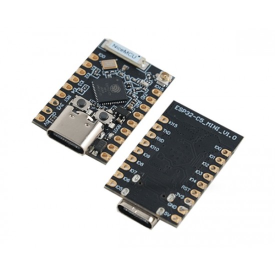 ESP32-C5 Pro Super Mini Development Board - ESP32C5HF4 Dual-Band WiFi 6, Bluetooth 5.3, Zigbee 3.0 & Thread 1.4 - Unsolder Header