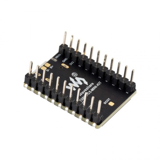 Waveshare ESP32-C5 Mini Dual-band Wi-Fi 6 Development Board, 240MHz Single-core Processor, Onboard ESP32-C5-MINI-1 Series Module - External FPC Antenna - Solder Version Waveshare ESP32-C5 Mini Dual-band Wi-Fi 6 Development Board, 240MHz Single-core Processor, Onboard ESP32-C5-MINI-1 Series Module - External FPC Antenna - Solder Version