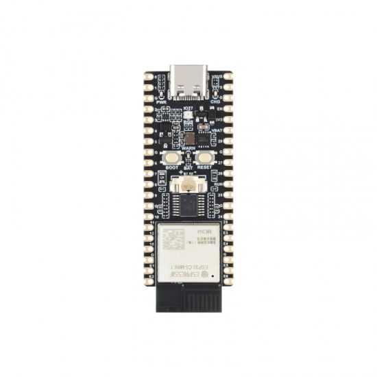 Waveshare ESP32-C5 dual-band Wi-Fi 6 development board, 240MHz single-core processor, Onboard ESP32-C5-MINI-1 Series Module - Onboard Antenna - Unsoldered Version Waveshare ESP32-C5 dual-band Wi-Fi 6 development board, 240MHz single-core processor, Onboard ESP32-C5-MINI-1 Series Module - Onboard Antenna - Unsoldered Version