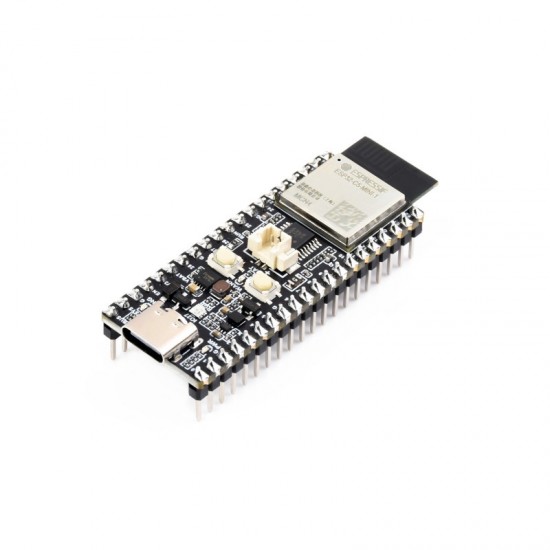 Waveshare ESP32-C5 dual-band Wi-Fi 6 development board, 240MHz single-core processor, Onboard ESP32-C5-MINI-1 Series Module - Onboard Antenna - Soldered Version Waveshare ESP32-C5 dual-band Wi-Fi 6 development board, 240MHz single-core processor, Onboard ESP32-C5-MINI-1 Series Module - Onboard Antenna - Soldered Version
