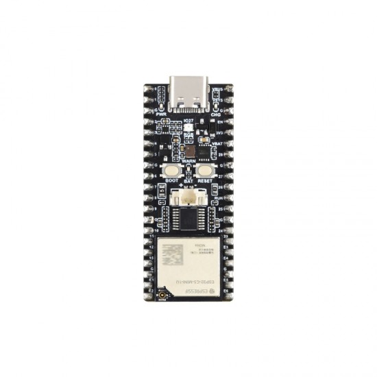 Waveshare ESP32-C5 dual-band Wi-Fi 6 development board, 240MHz single-core processor, Onboard ESP32-C5-MINI-1 Series Module - External FPC Antenna - Soldered Version Waveshare ESP32-C5 dual-band Wi-Fi 6 development board, 240MHz single-core processor, Onboard ESP32-C5-MINI-1 Series Module - External FPC Antenna - Soldered Version