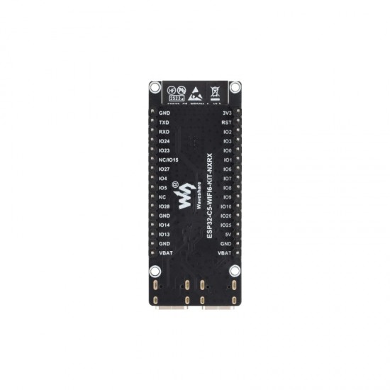 ESP32-C5 Dual-Band Wi-Fi 6 Development Board, 240MHz RISC-V Processor, 4MB PSRAM, ESP32-C5-WROOM-1 Series Module, Multi-Protocol RISC-V MCU - Solder Version ESP32-C5 Dual-Band Wi-Fi 6 Development Board, 240MHz RISC-V Processor, 4MB PSRAM, ESP32-C5-WROOM-1 Series Module, Multi-Protocol RISC-V MCU - Solder Version