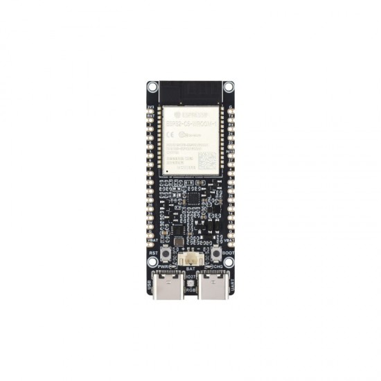ESP32-C5 Dual-Band Wi-Fi 6 Development Board, 240MHz RISC-V Processor, 16MB Flash & 8MB PSRAM, Multi-Protocol RISC-V MCU, ESP32-C5-WIFI6-KIT-N16R8 ESP32-C5 Dual-Band Wi-Fi 6 Development Board, 240MHz RISC-V Processor, 16MB Flash & 8MB PSRAM, Multi-Protocol RISC-V MCU, ESP32-C5-WIFI6-KIT-N16R8