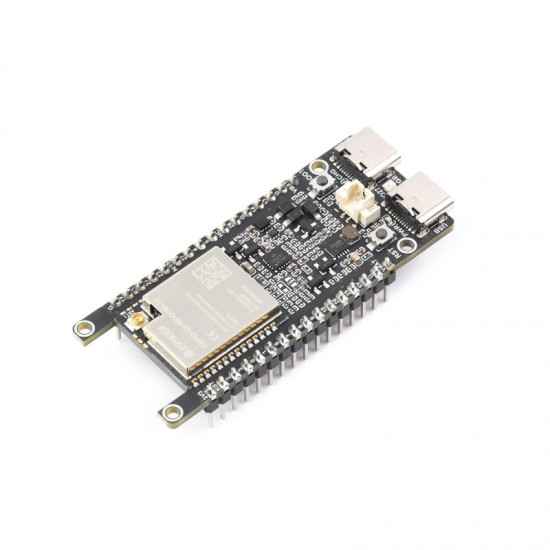 Waveshare ESP32-C5 Dual-Band Wi-Fi 6 Development Board, 240MHz RISC-V Processor, 32MB Flash & 8MB PSRAM, ESP32-C5-WROOM-1 Series Module, Multi-Protocol RISC-V MCU, With External Dual-band Wi-Fi Antenna (Solder Version)