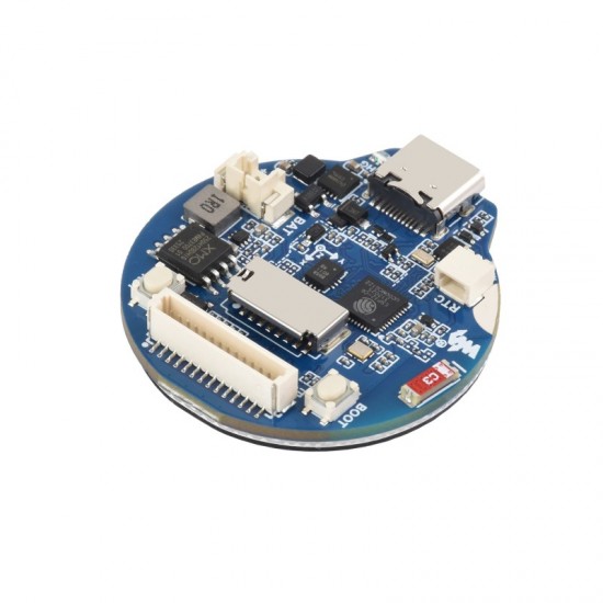 Waveshare ESP32-C6 1.28inch LCD Display Development Board, 240 × 240 resolution, 65K color, Supports 2.4GHz Wi-Fi 6 and Bluetooth 5 [Without Case]