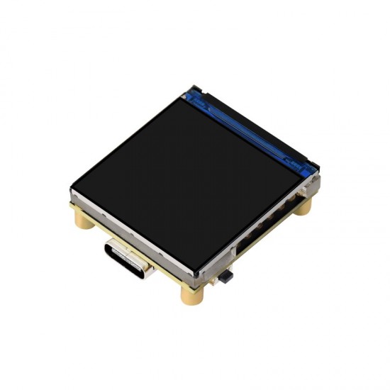 ESP32-C6 1.3inch LCD Display Development Board, 240 × 240 Pixels, 262K Color, Supports Wi-Fi 6 And BLE 5 - Unsolder Version
