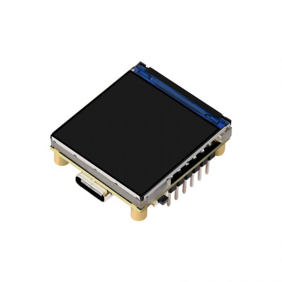 ESP32-C6 1.3inch LCD Display Development Board, 240 × 240 Pixels, 262K Color, Supports Wi-Fi 6 And BLE 5 - Solder Version