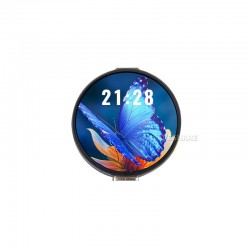 Waveshare ESP32-C6 1.32inch AMOLED Round Touch Display Development Board, 466×466 Pixels, QSPI Interface, Supports Wi-Fi 6 and Bluetooth 5