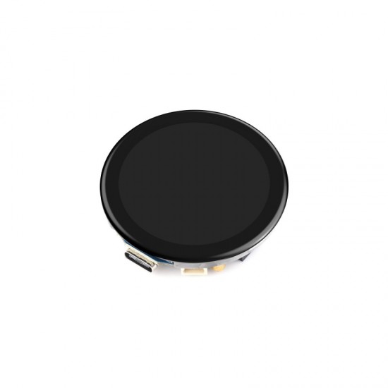 ESP32-C6 1.43inch AMOLED Round Touch Display Development Board, 160MHz RISC-V Processor, 466×466 Pixels, QSPI Interface, Onboard Dual Digital Microphone Array