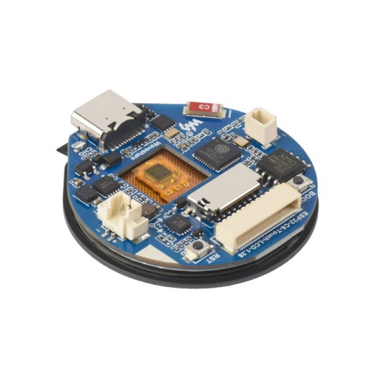 Waveshare ESP32-C6 1.28inch LCD Touch Display Development Board, 240 × 240 resolution, 65K color, Supports 2.4GHz Wi-Fi 6 and Bluetooth 5 [Without Case]