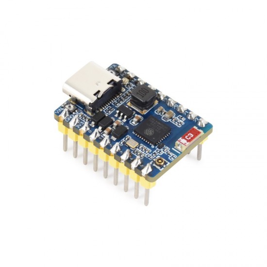 Waveshare ESP32-C6 Mini Wi-Fi 6 Development Board Type B, 5 ~ 36V Wide Voltage Power Supply, Supports Bluetooth 5, IEEE 802.15.4 (Zigbee 3.0 and Thread) - Solder Version Waveshare ESP32-C6 Mini Wi-Fi 6 Development Board Type B, 5 ~ 36V Wide Voltage Power Supply, Supports Bluetooth 5, IEEE 802.15.4 (Zigbee 3.0 and Thread) - Solder Version