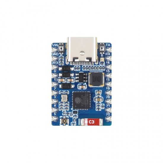 Waveshare ESP32-C6 Mini Wi-Fi 6 Development Board Type B, 5 ~ 36V Wide Voltage Power Supply, Supports Bluetooth 5, IEEE 802.15.4 (Zigbee 3.0 and Thread) - Solder Version Waveshare ESP32-C6 Mini Wi-Fi 6 Development Board Type B, 5 ~ 36V Wide Voltage Power Supply, Supports Bluetooth 5, IEEE 802.15.4 (Zigbee 3.0 and Thread) - Solder Version