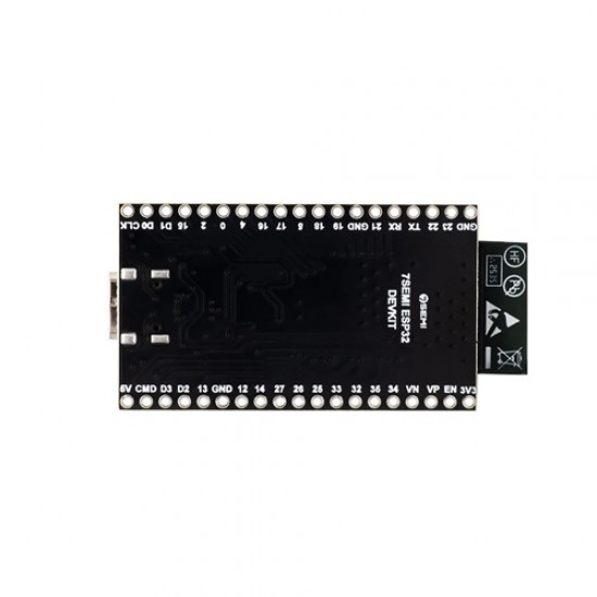 7Semi ESP32-DEVKIT-E-N16 Wifi BLE Development Board, 16MB Flash (MPN:DC-10130) 7Semi ESP32-DEVKIT-E-N16 Wifi BLE Development Board, 16MB Flash (MPN:DC-10130)