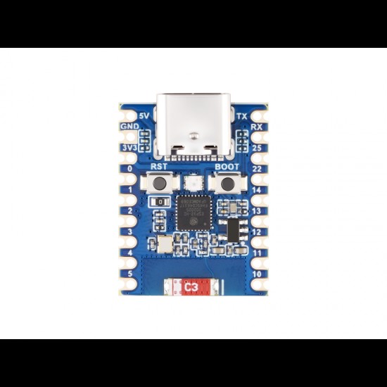 ESP32-H2 Mini Development Board, Onboard ESP32-H2FH4S With 96MHz Processor, Built-in 4MB Flash, Supports BLE / Zigbee / Thread Wireless Communication