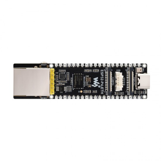 Waveshare ESP32-P4-ETH High-Performance Development Board, Based On ESP32-P4, With 100 Mbps RJ45 Ethernet Port (Solder Version)