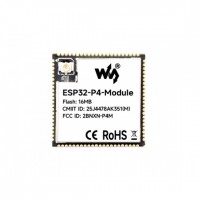 Waveshare ESP32-P4-Module Core Board, 16MB Flash & 32MB PSRAM, Based On ESP32-P4 And ESP32-C6 Dual-Chip Design, Supports 2.4GHz Wi-Fi And Bluetooth 5.3 