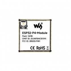 Waveshare ESP32-P4-Module Core Board, 16MB Flash & 32MB PSRAM, Based On ESP32-P4 And ESP32-C6 Dual-Chip Design, Supports 2.4GHz Wi-Fi And Bluetooth 5.3 Waveshare ESP32-P4-Module Core Board, 16MB Flash & 32MB PSRAM, Based On ESP32-P4 And ESP32-C6 Dual-Chip Design, Supports 2.4GHz Wi-Fi And Bluetooth 5.3